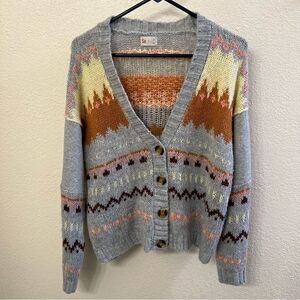 SO Cardigan Sweater Long Sleeve Size Large